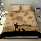 Australia ANZAC Day Bedding Set HMAS Sydney I Chatham-Class Light Cruiser