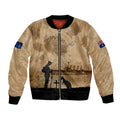 Australia ANZAC Day Bomber Jacket HMAS Sydney I Chatham-Class Light Cruiser