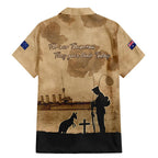 Australia ANZAC Day Family Matching Mermaid Dress and Hawaiian Shirt HMAS Sydney I Chatham-Class Light Cruiser