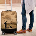 Australia ANZAC Day Luggage Cover HMAS Sydney I Chatham-Class Light Cruiser