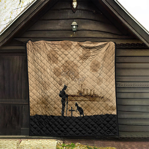 Australia ANZAC Day Quilt HMAS Sydney I Chatham-Class Light Cruiser