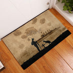 Australia ANZAC Day Rubber Doormat HMAS Sydney I Chatham-Class Light Cruiser