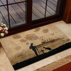 Australia ANZAC Day Rubber Doormat HMAS Sydney I Chatham-Class Light Cruiser