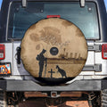 Australia ANZAC Day Spare Tire Cover HMAS Sydney I Chatham-Class Light Cruiser