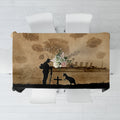 Australia ANZAC Day Tablecloth HMAS Sydney I Chatham-Class Light Cruiser