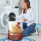 Australia Cockatoo ANZAC Day Laundry Basket Lest We Forget
