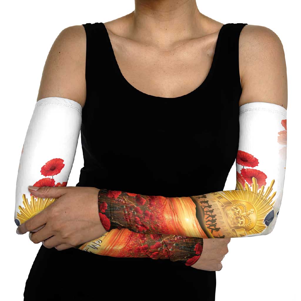 Australia Cockatoo ANZAC Day Arm Sleeves Lest We Forget