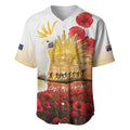 Australia Cockatoo ANZAC Day Baseball Jersey Lest We Forget