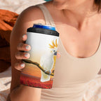 Australia Cockatoo ANZAC Day 4 in 1 Can Cooler Tumbler Lest We Forget