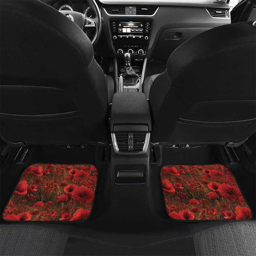 Australia Cockatoo ANZAC Day Car Mats Lest We Forget