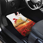 Australia Cockatoo ANZAC Day Car Mats Lest We Forget