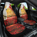 Australia Cockatoo ANZAC Day Car Seat Cover Lest We Forget
