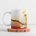 Australia Cockatoo ANZAC Day Ceramic Mug Lest We Forget