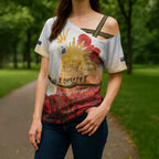 Australia Cockatoo ANZAC Day Cross Shoulder Shirt Lest We Forget