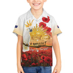 Australia Cockatoo ANZAC Day Hawaiian Shirt Lest We Forget