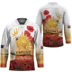 Australia Cockatoo ANZAC Day Hockey Jersey Lest We Forget