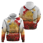 Australia Cockatoo ANZAC Day Hoodie Lest We Forget