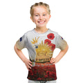 Australia Cockatoo ANZAC Day Kid T Shirt Lest We Forget