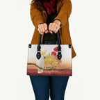 Australia Cockatoo ANZAC Day Leather Bag Lest We Forget