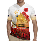 Australia Cockatoo ANZAC Day Rugby Jersey Lest We Forget