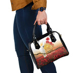 Australia Cockatoo ANZAC Day Shoulder Handbag Lest We Forget