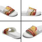Australia Cockatoo ANZAC Day Slide Sandals Lest We Forget