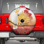 Australia Cockatoo ANZAC Day Spare Tire Cover Lest We Forget