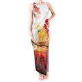 Australia Cockatoo ANZAC Day Tank Maxi Dress Lest We Forget