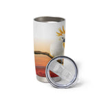 Australia Cockatoo ANZAC Day Tumbler Cup Lest We Forget