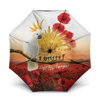 Australia Cockatoo ANZAC Day Umbrella Lest We Forget