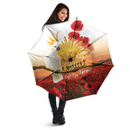 Australia Cockatoo ANZAC Day Umbrella Lest We Forget