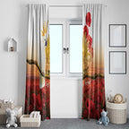 Australia Cockatoo ANZAC Day Window Curtain Lest We Forget