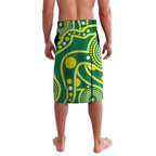 Custom Tonga Australia Rugby Lavalava Kangaroos And Tonga Mate Maa Together