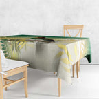 New Zealand Pigeon Kereru Tablecloth Maori Fern Art Green Gradient - Aussie Hoodie