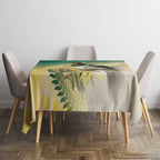 New Zealand Pigeon Kereru Tablecloth Maori Fern Art Green Gradient - Aussie Hoodie