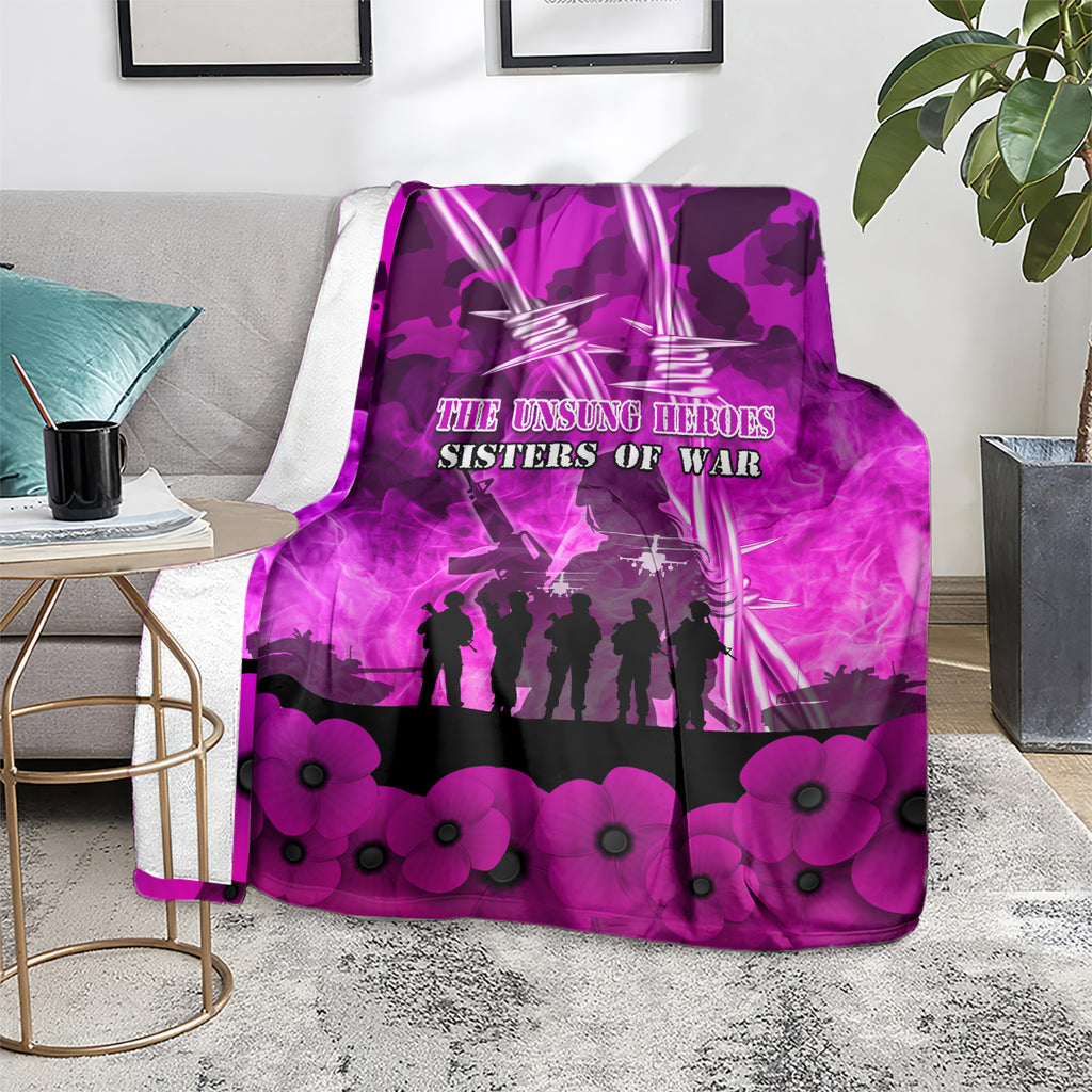 Australia ANZAC Day Blanket The Unsung Heroes Sisters of War