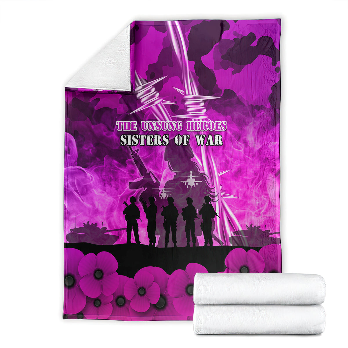 Australia ANZAC Day Blanket The Unsung Heroes Sisters of War
