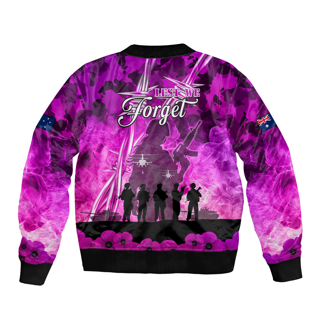 Australia ANZAC Day Bomber Jacket The Unsung Heroes Sisters of War