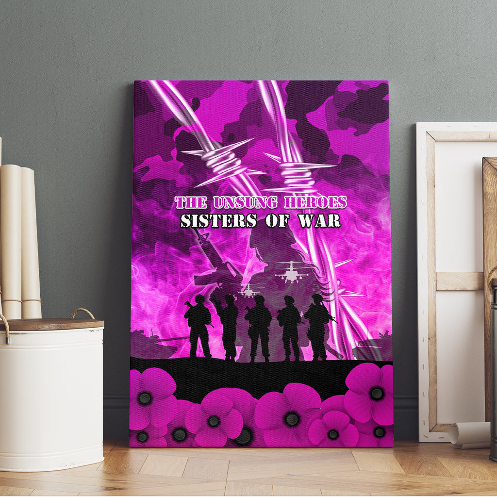 Australia ANZAC Day Canvas Wall Art The Unsung Heroes Sisters of War