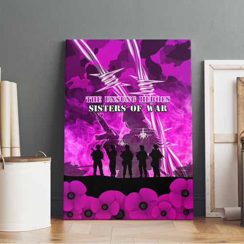 Australia ANZAC Day Canvas Wall Art The Unsung Heroes Sisters of War
