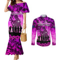Australia ANZAC Day Couples Matching Mermaid Dress and Long Sleeve Button Shirt The Unsung Heroes Sisters of War