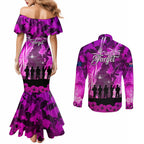 Australia ANZAC Day Couples Matching Mermaid Dress and Long Sleeve Button Shirt The Unsung Heroes Sisters of War