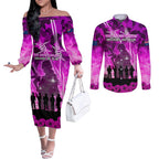 Australia ANZAC Day Couples Matching Off The Shoulder Long Sleeve Dress and Long Sleeve Button Shirt The Unsung Heroes Sisters of War