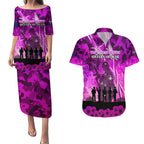 Australia ANZAC Day Couples Matching Puletasi and Hawaiian Shirt The Unsung Heroes Sisters of War
