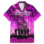 Australia ANZAC Day Family Matching Mermaid Dress and Hawaiian Shirt The Unsung Heroes Sisters of War