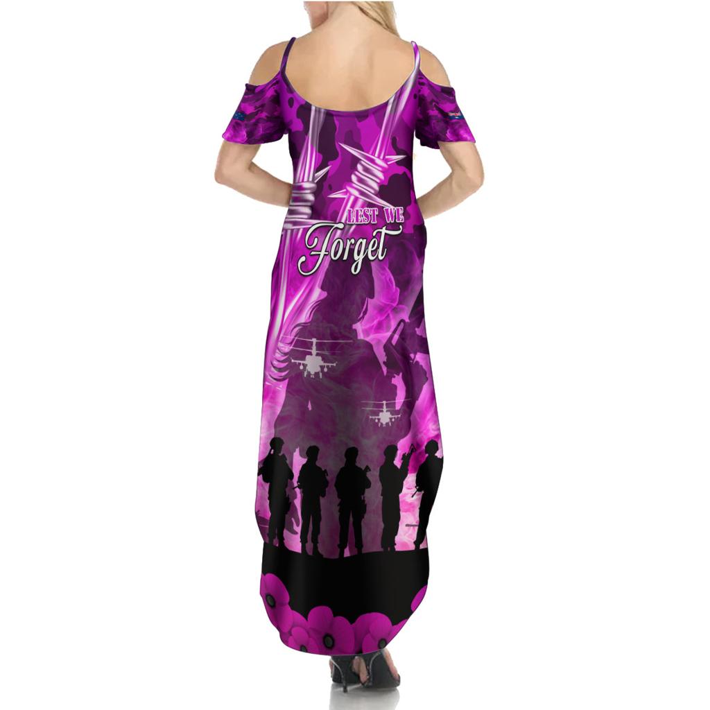 Australia ANZAC Day Family Matching Summer Maxi Dress and Hawaiian Shirt The Unsung Heroes Sisters of War