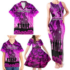 Australia ANZAC Day Family Matching Tank Maxi Dress and Hawaiian Shirt The Unsung Heroes Sisters of War
