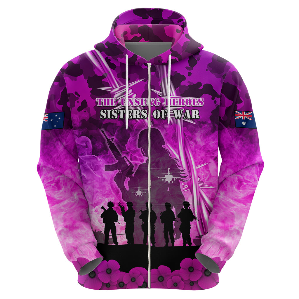 Australia ANZAC Day Hoodie The Unsung Heroes Sisters of War
