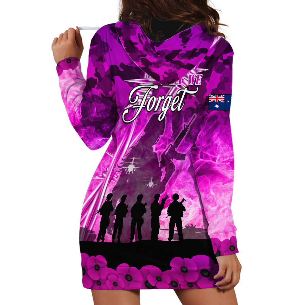 Australia ANZAC Day Hoodie Dress The Unsung Heroes Sisters of War