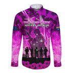 Australia ANZAC Day Long Sleeve Button Shirt The Unsung Heroes Sisters of War